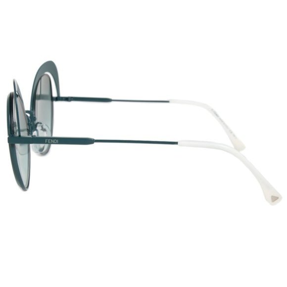 Fendi Dark Green Butterfly Sunglasses - Picture 3 of 5